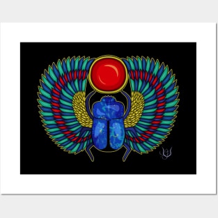 Winged Scarab Posters and Art